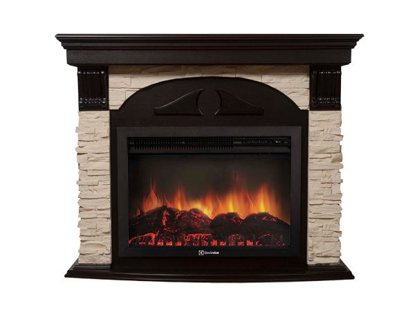 Портал Firelight Torre 25S слоновая кость/венге