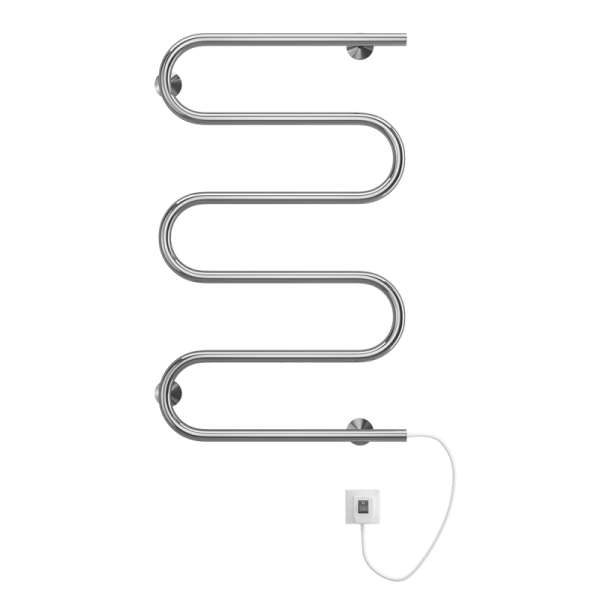 Полотенцесушитель электрический Terminus 25 Ш-обр 500x800