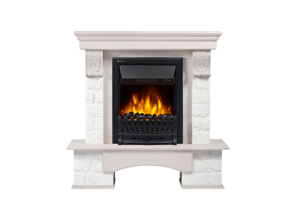 Портал Firelight Forte Classic белый/беленый дуб