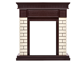 Портал Firelight Bricks Classic кирпич бежевый/темный дуб