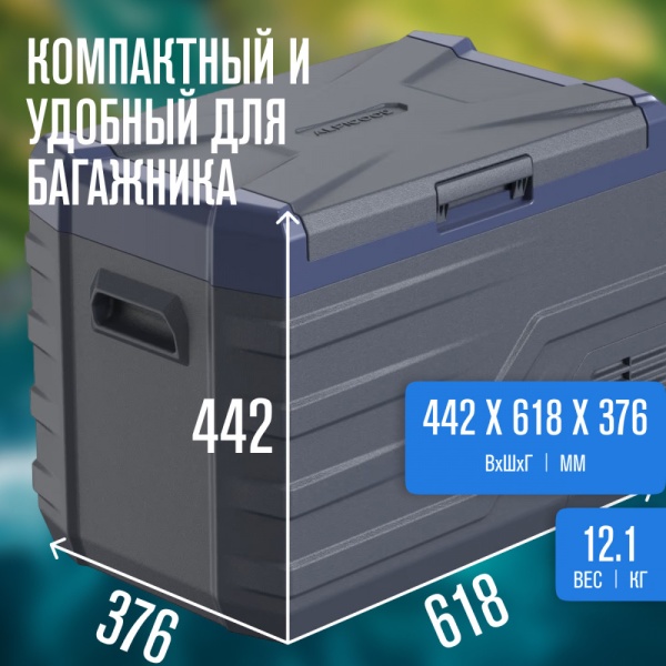 Автохолодильник Alpicool NL40 (12/24)